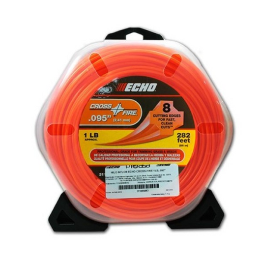 HILO NYLON ECHO CROSS-FIRE 1LB .095